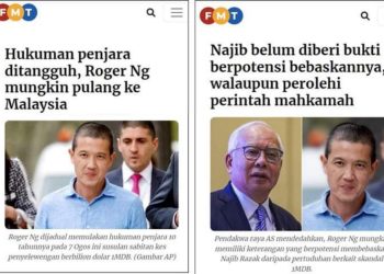 PEGUAM NAJIB SAMBUT BAIK KEPULANGAN ROGER NG KE MALAYSIA