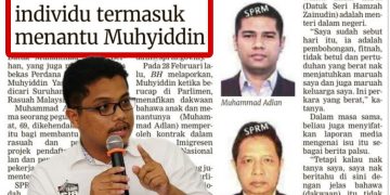 SPRM BURU MENANTU MAHIADDIN TERKAIT SKANDAL NiiSE RM1.2. BILION