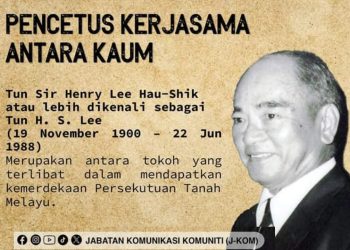 MENGENANG JASA TUN H.S. LEE, PENCETUS KERJASAMA ANTARA KAUM