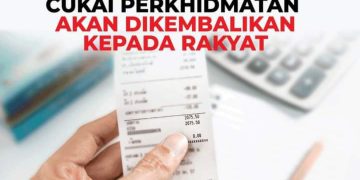 HASIL KENAIKAN CUKAI PERKHIDMATAN AKAN DIKEMBALIKAN KEPADA RAKYAT