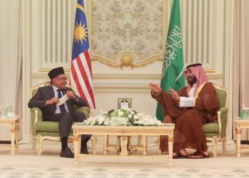 ANWAR BERTEMU PUTERA MAHKOTA SAUDI, BINCANG KERJASAMA DUA HALA