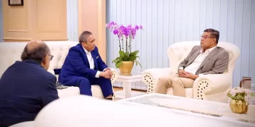 MDN TERIMA KUNJUNGAN HORMAT KSN