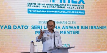 PERDANA MENTERI RASMI PAMERAN HALAL HIPEX
