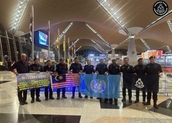 MISI PENGAMAN PBB DI SUDAN SELATAN: LIMA PETUGAS PDRM SELAMAT TIBA DI TANAHAIR